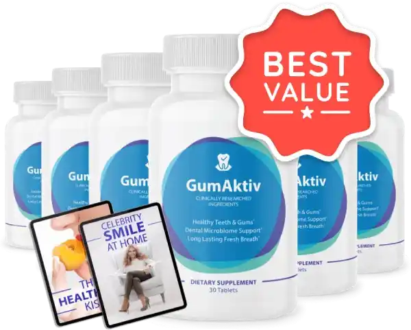 GumAktiv — 6 Bottle Package